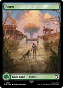 Forest (0853) (Surge Foil) [Fallout] Foil