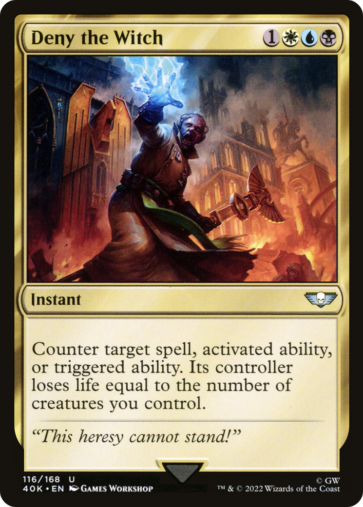 Deny the Witch - Warhammer 40,000 Commander