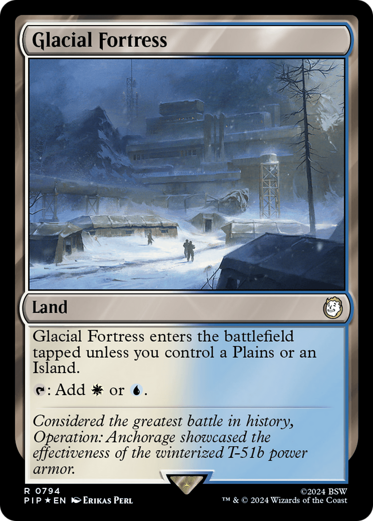Glacial Fortress (Surge Foil) [Fallout] Foil