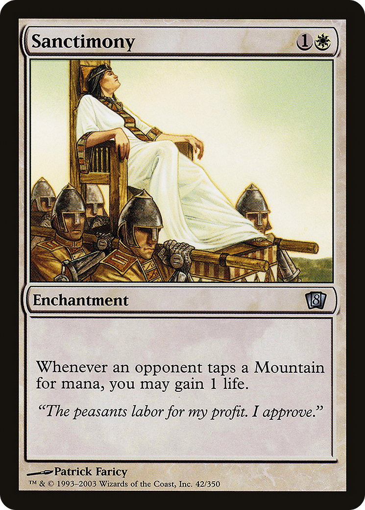 Sanctimony [Eighth Edition]