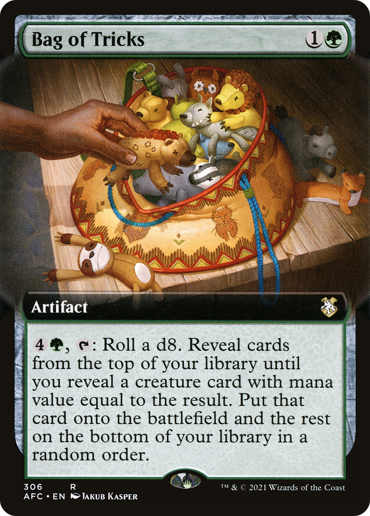 Bag of Tricks (Extended Art) - Forgotten Realms Commander: (Extended Art)