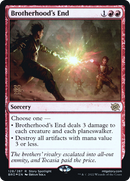 Brotherhood's End - The Brothers' War Promos Foil