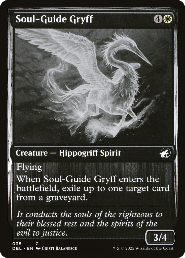 Soul-Guide Gryff - [Innistrad: Double Feature]