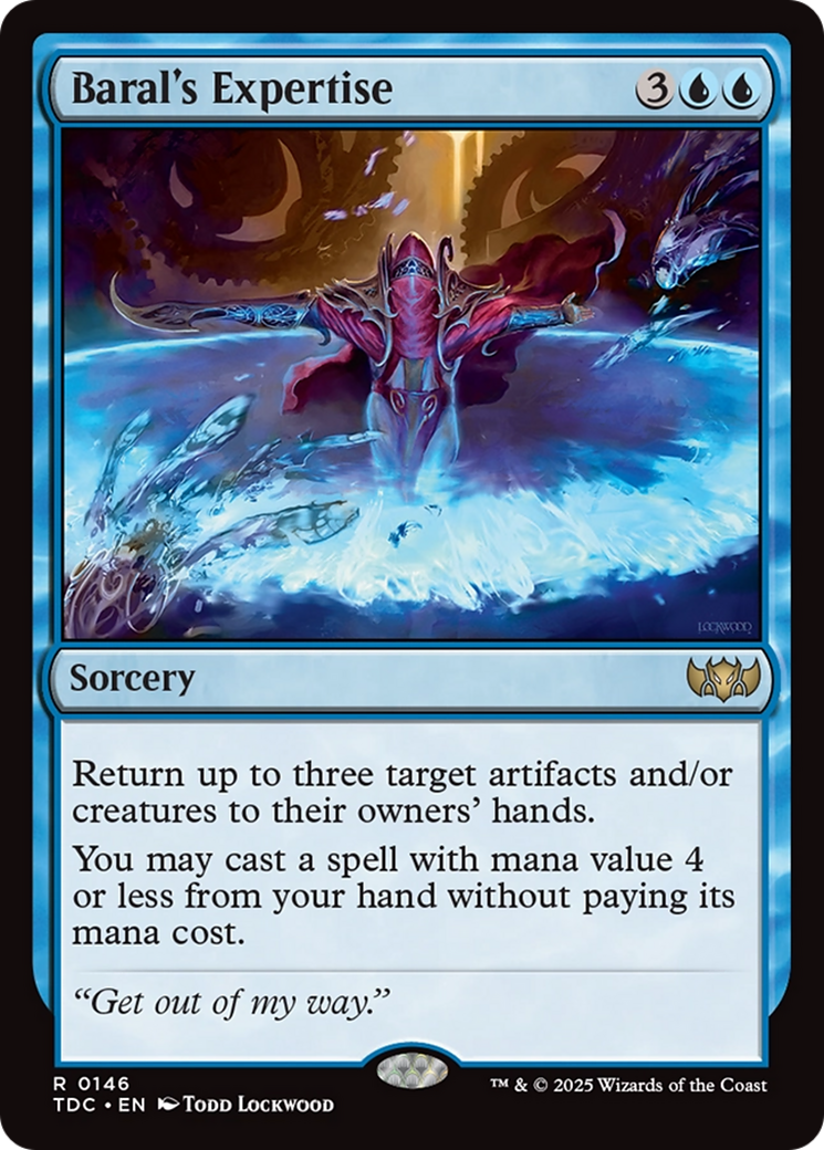 Baral's Expertise - Commander: Tarkir: Dragonstorm