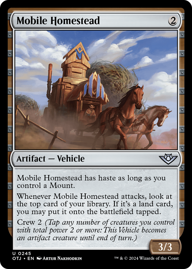 Mobile Homestead - [Outlaws of Thunder Junction]