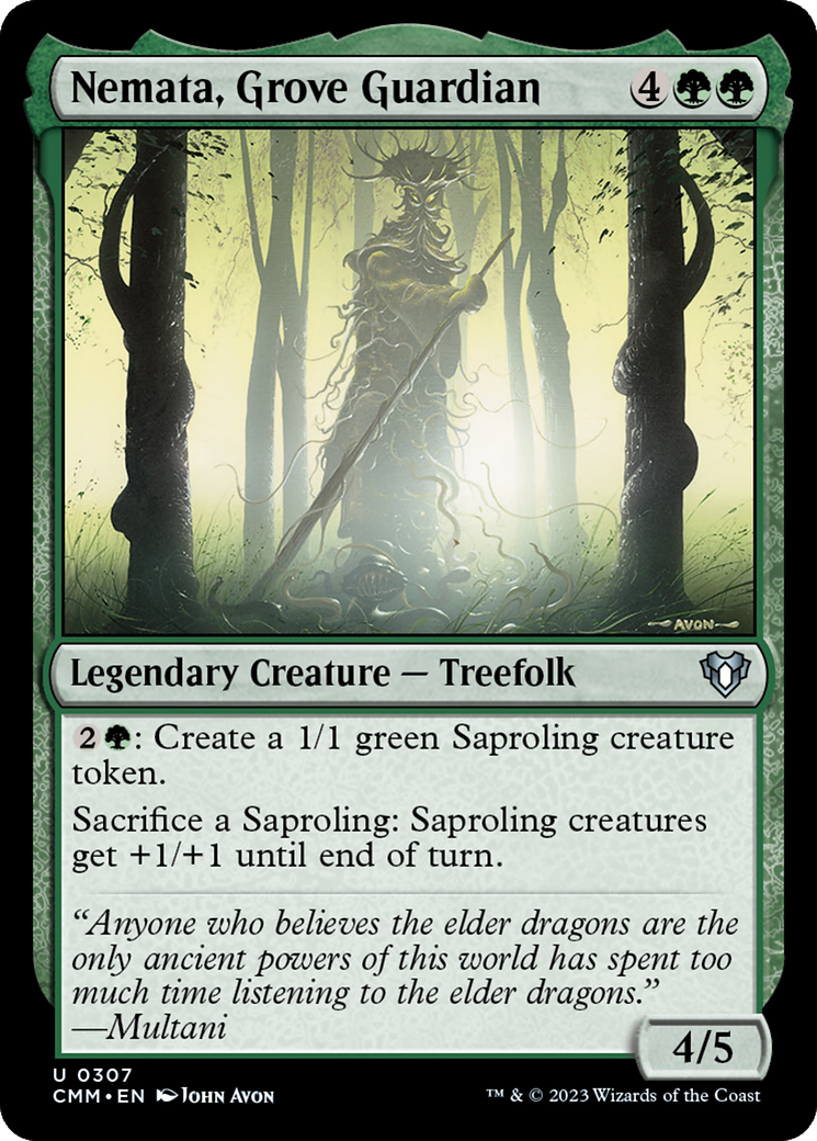 Nemata, Grove Guardian - [Commander Masters]