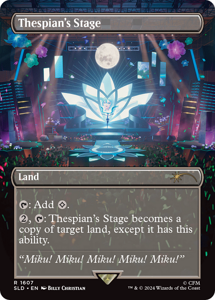 Thespian's Stage [Secret Lair Drop] (Borderless) Foil