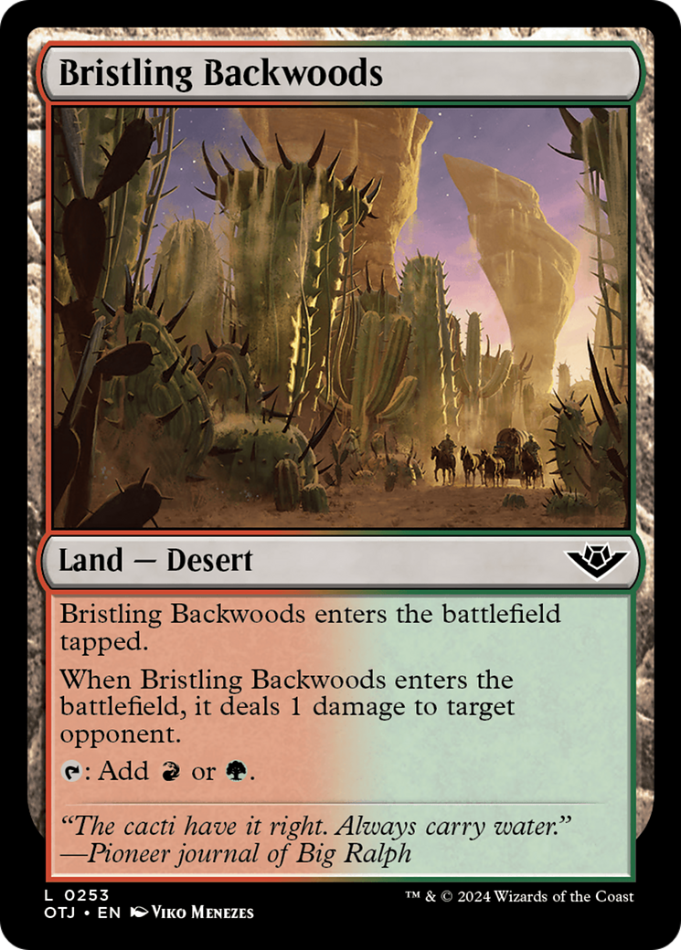 Bristling Backwoods - Outlaws of Thunder Junction