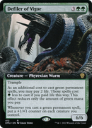 Defiler of Vigor (Extended Art): (Extended Art) [Dominaria United]
