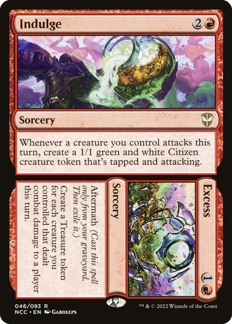 Indulge // Excess [New Capenna Commander]