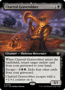 Charred Graverobber (Extended Art) - Outlaws of Thunder Junction Commander: (Extended Art)