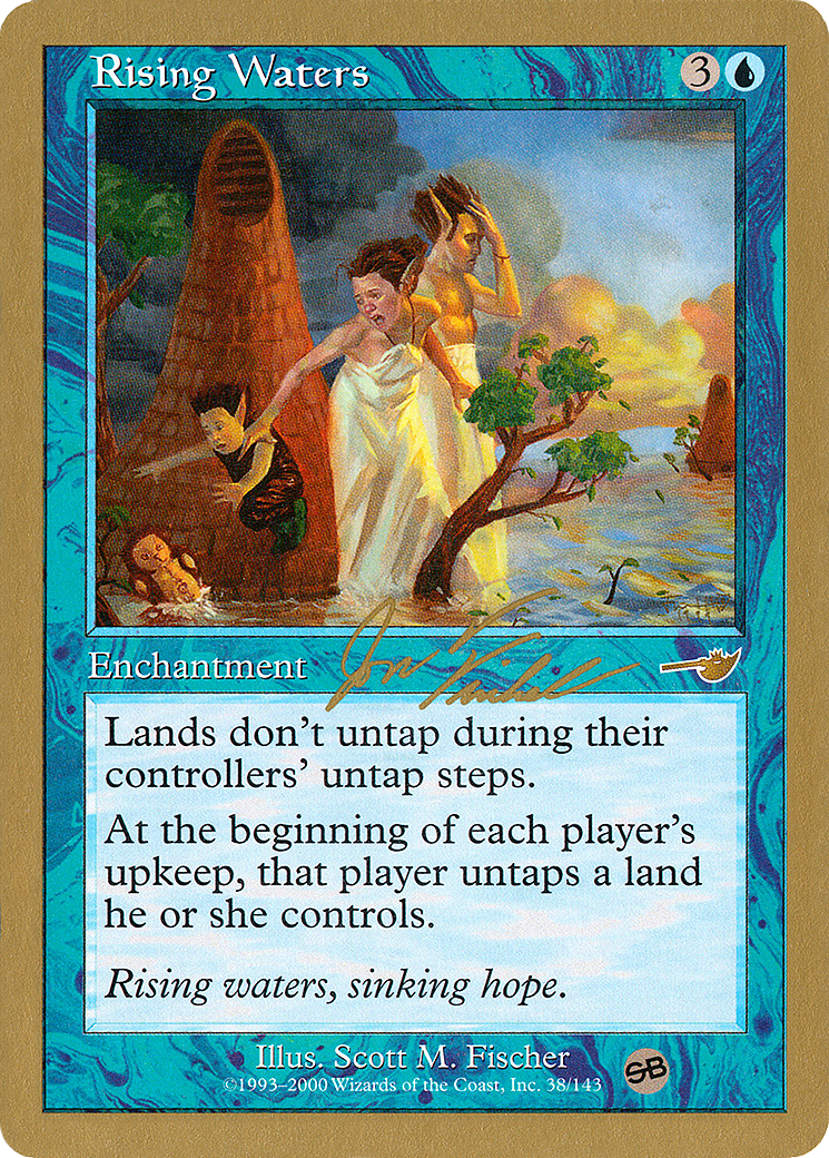 Rising Waters (Jon Finkel) (SB) [World Championship Decks 2000]