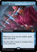 Double Down (Extended Art): (Extended Art) [Outlaws of Thunder Junction]