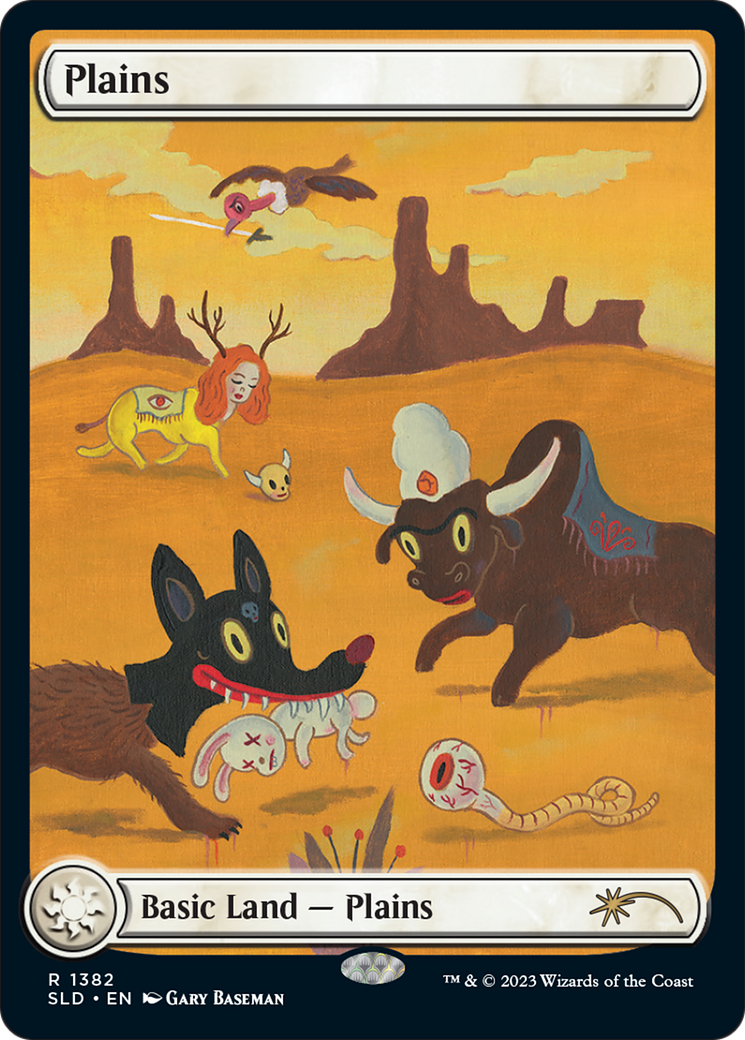 Plains (1382) [Secret Lair Drop]: (Full Art)