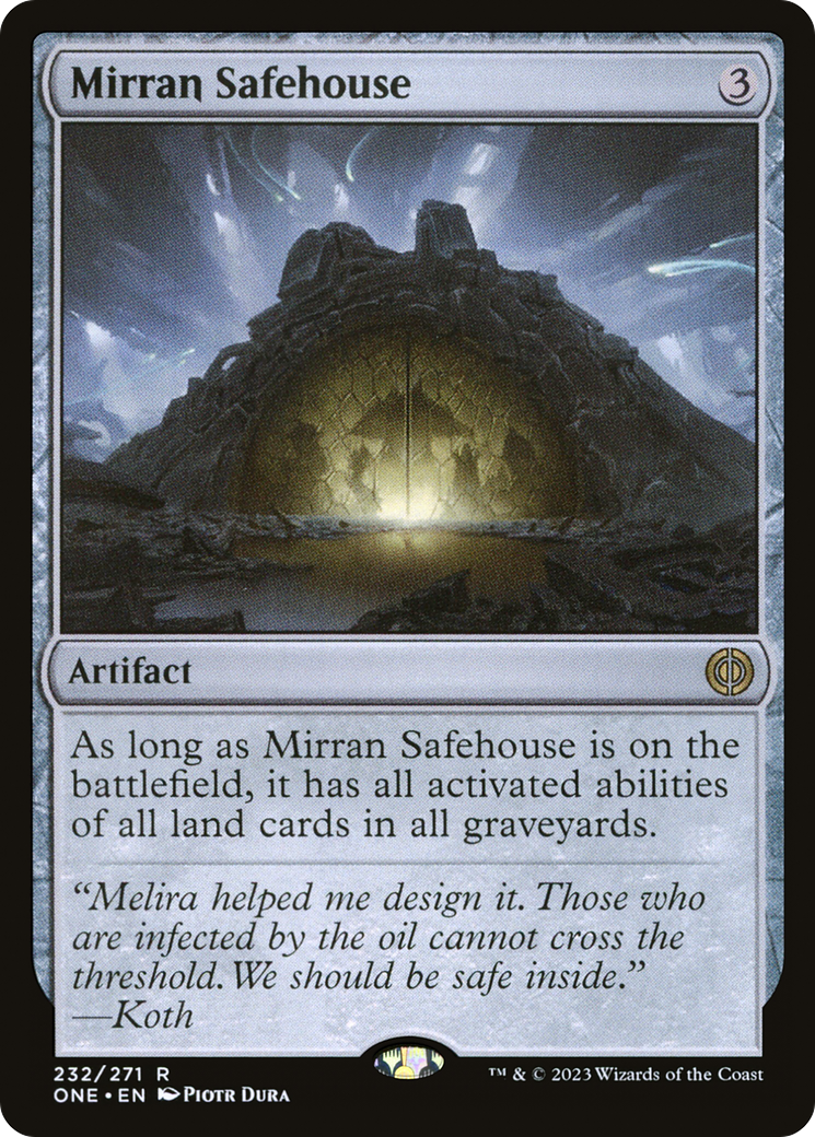 Mirran Safehouse - [Phyrexia: All Will Be One]
