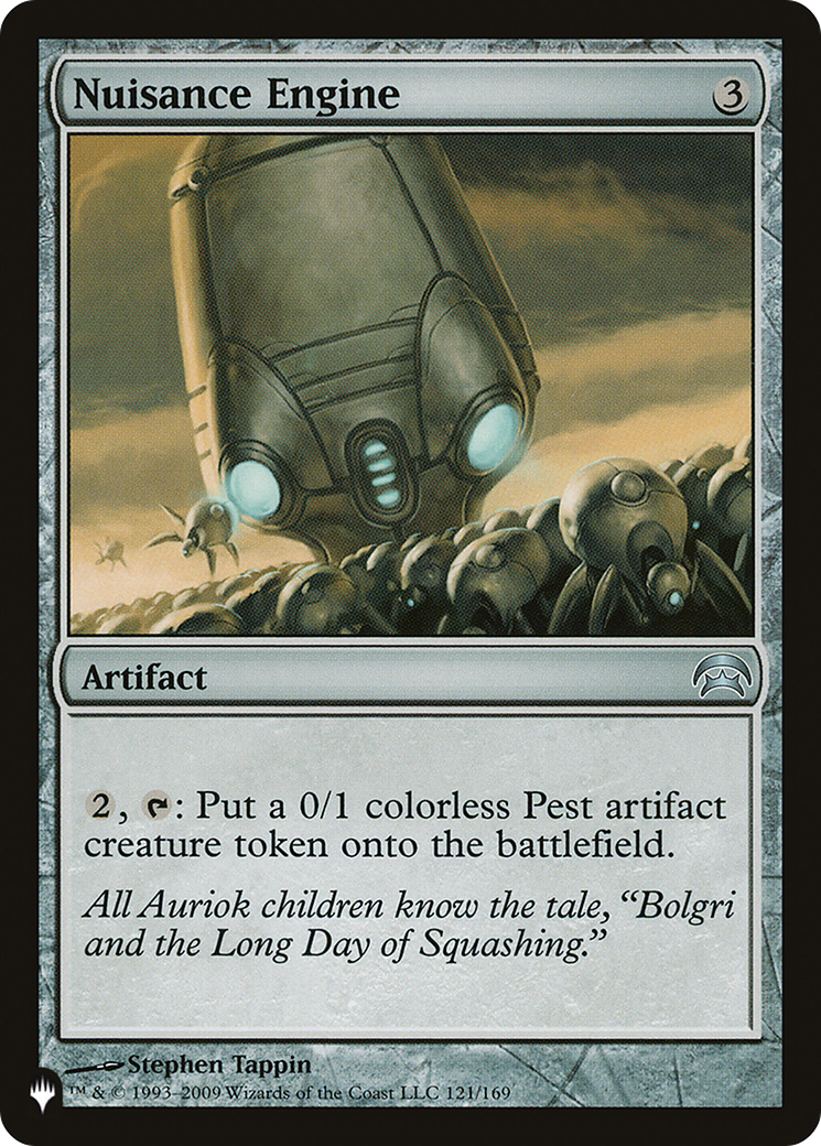 Nuisance Engine - [The List]