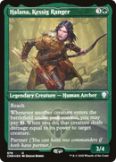 Halana, Kessig Ranger (Foil Etched) [Commander Legends] Etched Foil