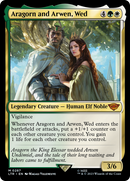 Aragorn and Arwen, Wed - The Lord of the Rings: Tales of Middle-earth Foil