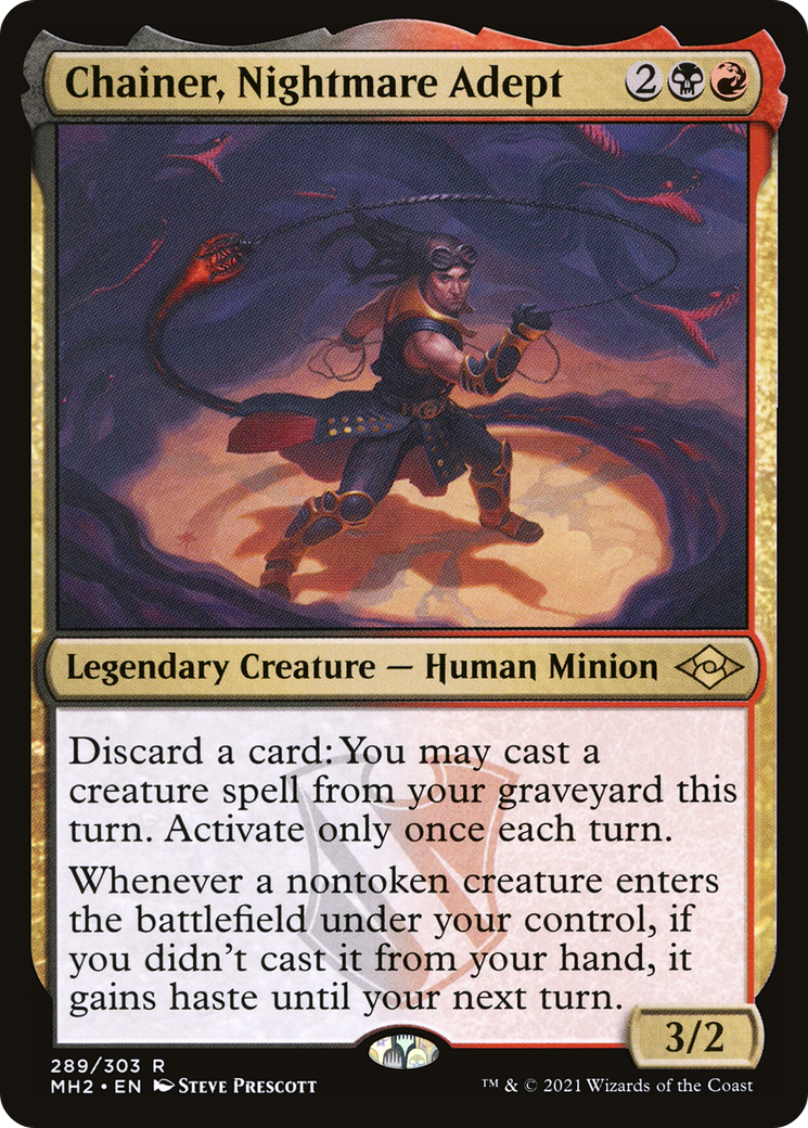 Chainer, Nightmare Adept - Modern Horizons 2 Foil