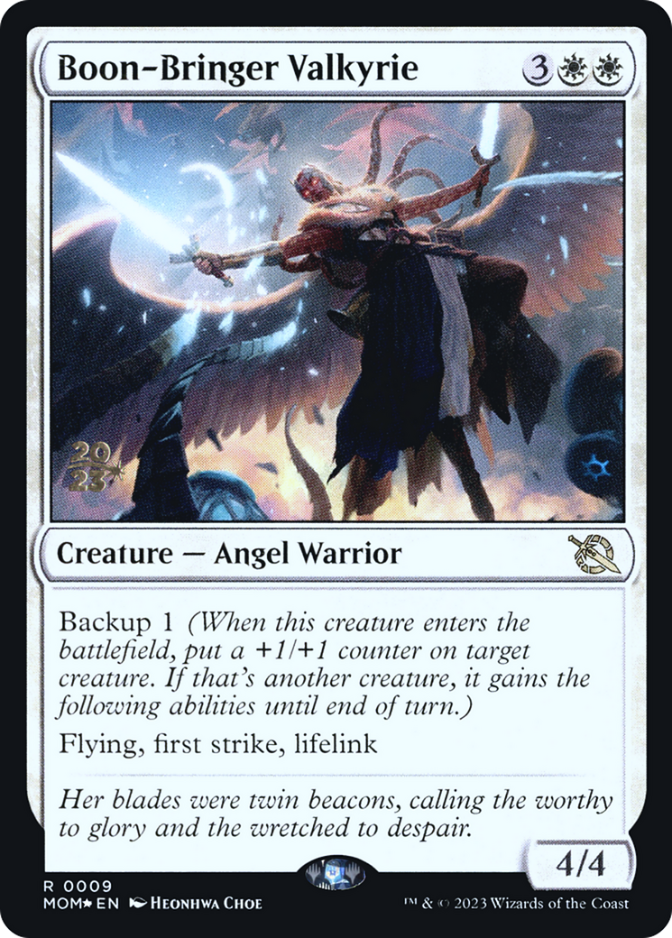 Boon-Bringer Valkyrie - March of the Machine Promos Foil
