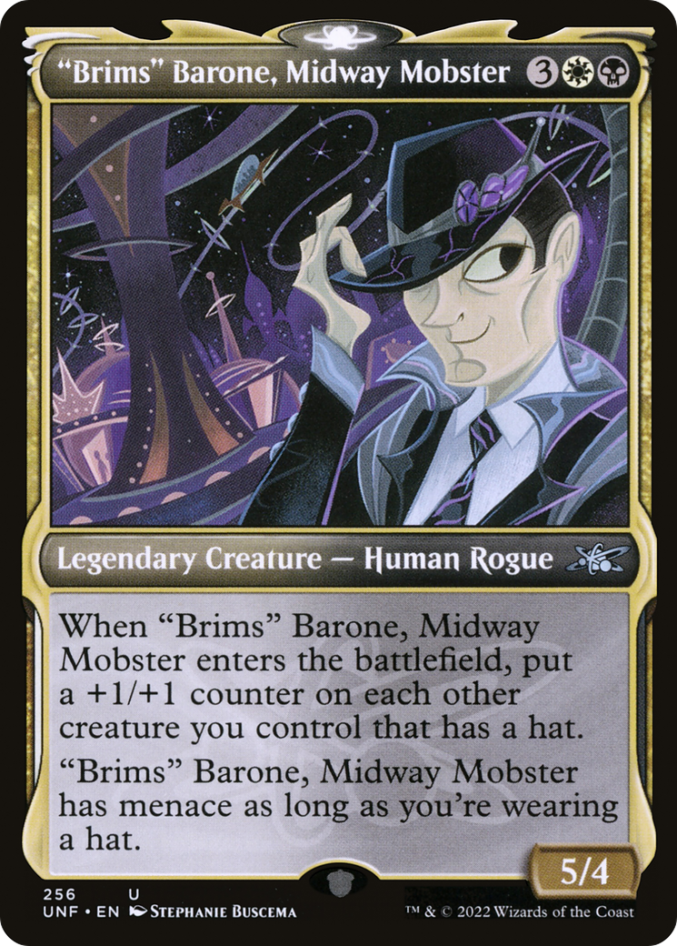 "Brims" Barone, Midway Mobster (Showcase) - Unfinity: (Showcase)