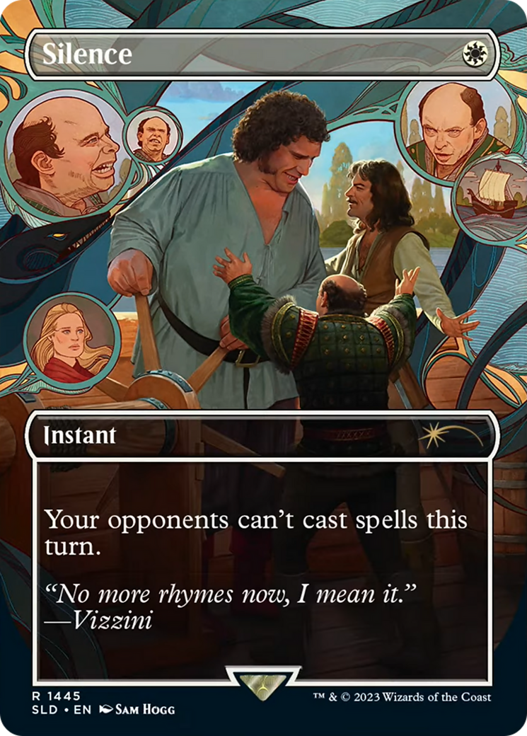 Silence [Secret Lair Drop] (Borderless)