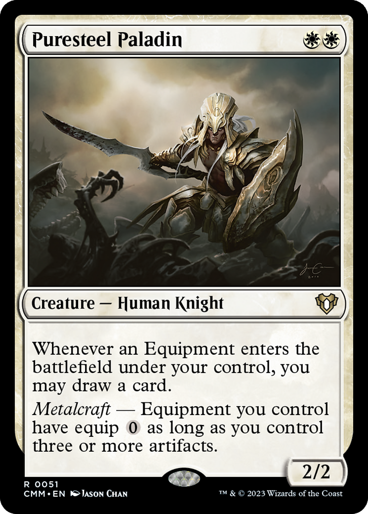 Puresteel Paladin - [Commander Masters]