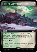 Fortified Village (Extended Art) (Surge Foil): (Extended Art) [Doctor Who] Foil