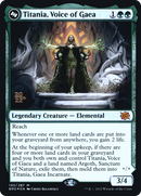 Titania, Voice of Gaea [The Brothers' War Prerelease Promos]
