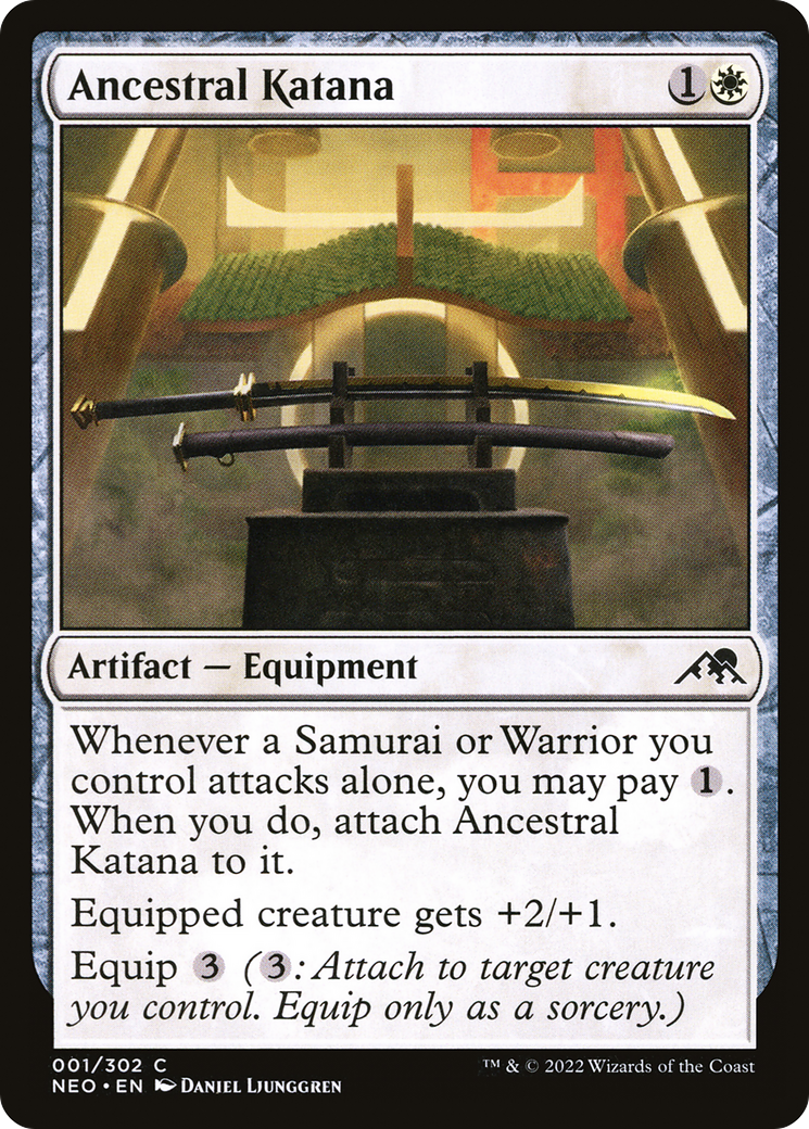 Ancestral Katana - Kamigawa: Neon Dynasty