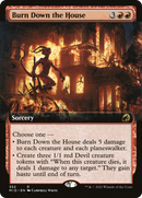 Burn Down the House (Extended Art) - Innistrad: Midnight Hunt: (Extended Art)