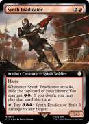 Synth Eradicator (Extended Art) (Surge Foil) - [Fallout]: (Extended Art) Foil