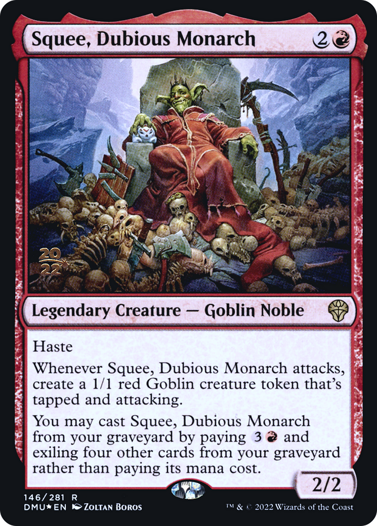 Squee, Dubious Monarch - [Dominaria United Promos] Foil