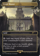 Croft Manor - Command Tower (Borderless) [Secret Lair Drop] / Croft Manor