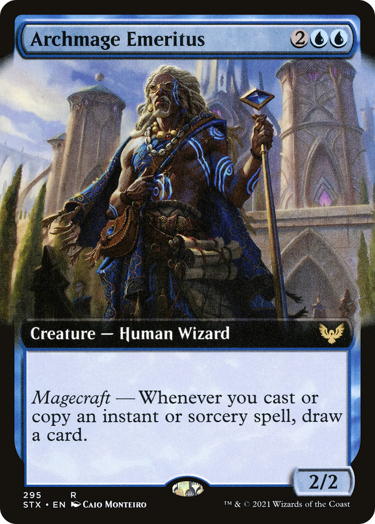 Archmage Emeritus (Extended Art) - Strixhaven: School of Mages: (Extended Art)