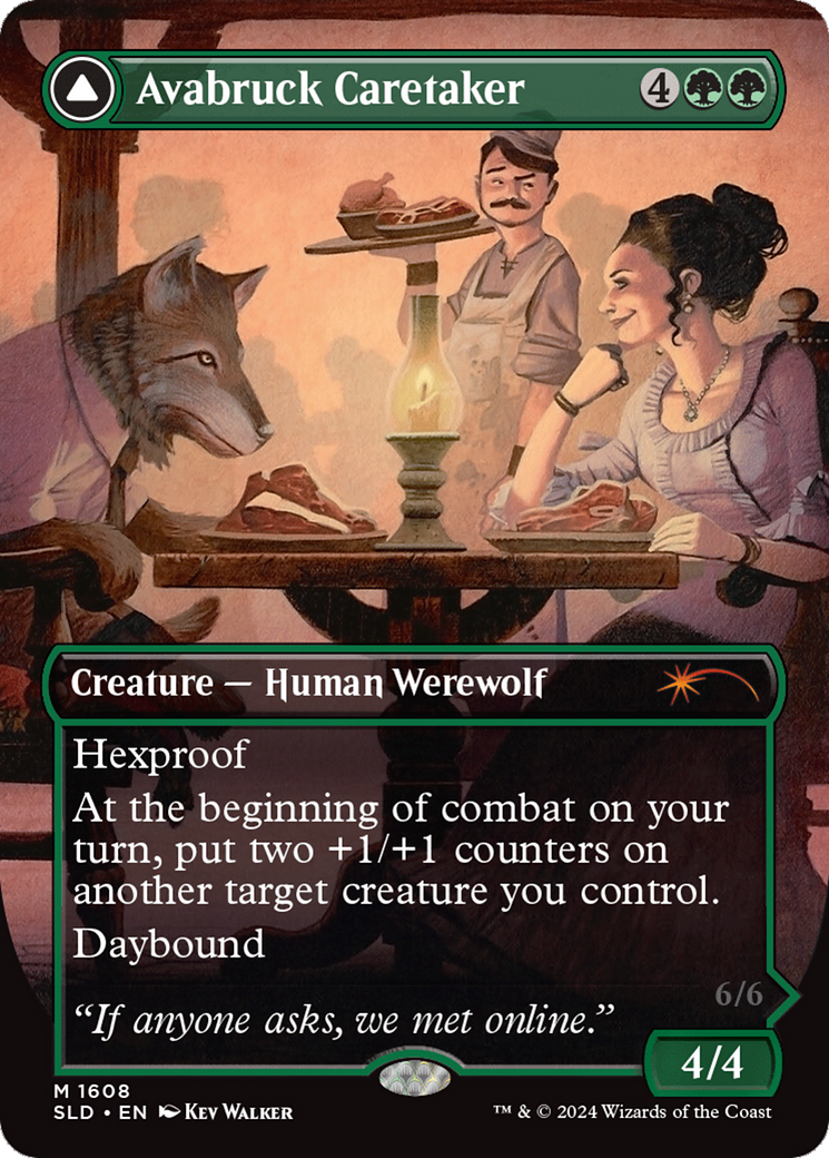 Avabruck Caretaker [Secret Lair Drop] (Borderless)