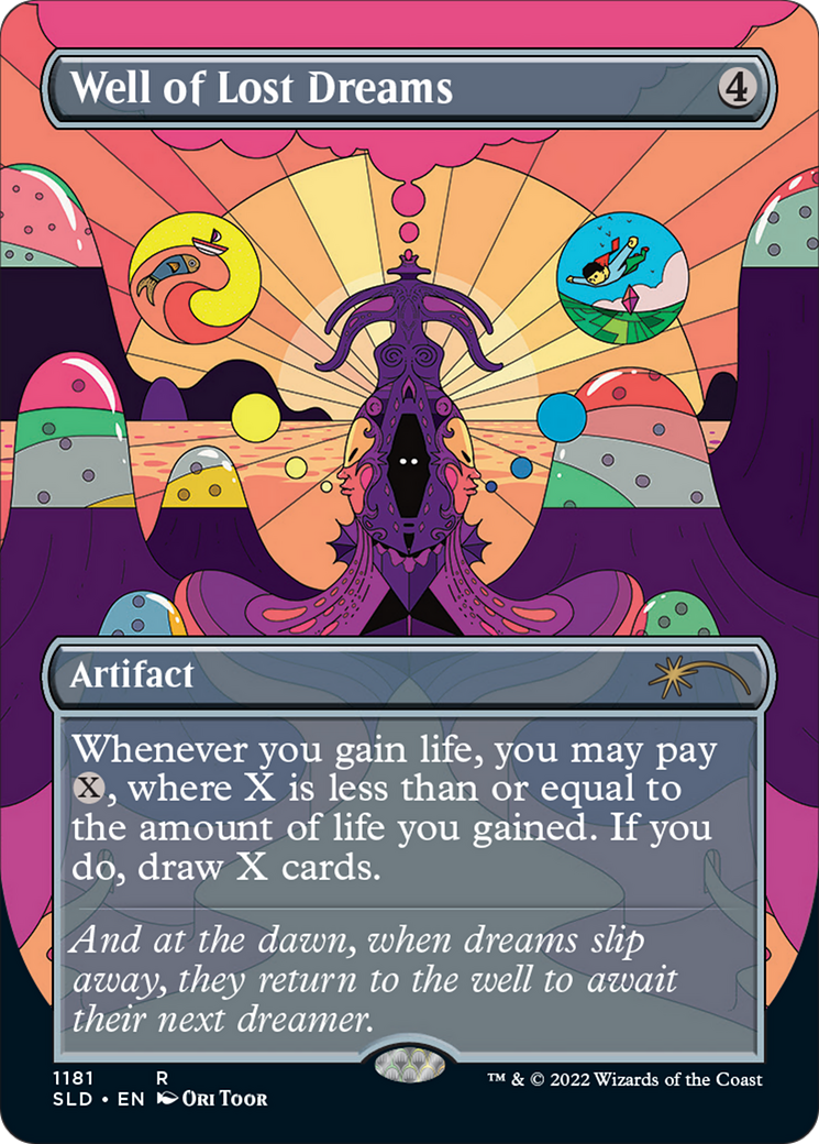 Well of Lost Dreams (1181) [Secret Lair Drop] (Borderless)