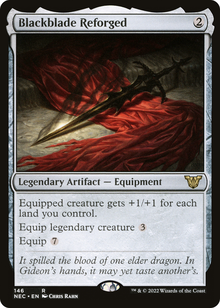 Blackblade Reforged - Neon Dynasty Commander