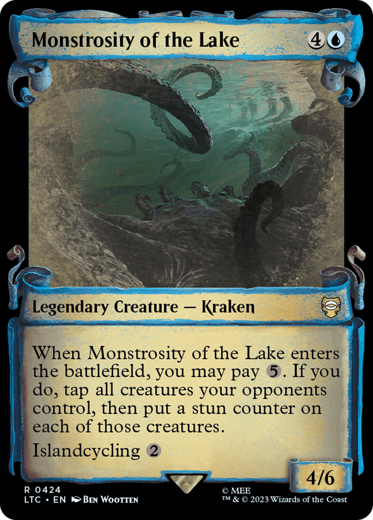 Monstrosity of the Lake (Showcase Scrolls) - [Tales of Middle-earth Commander]: (Showcase)