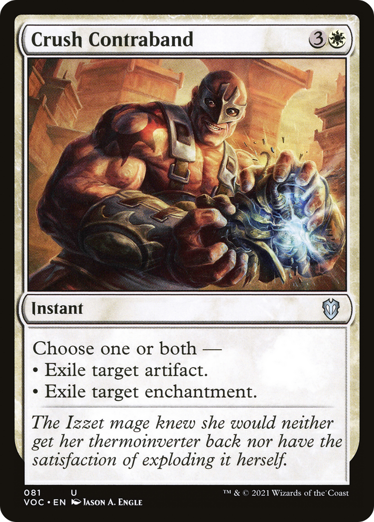 Crush Contraband [Crimson Vow Commander]