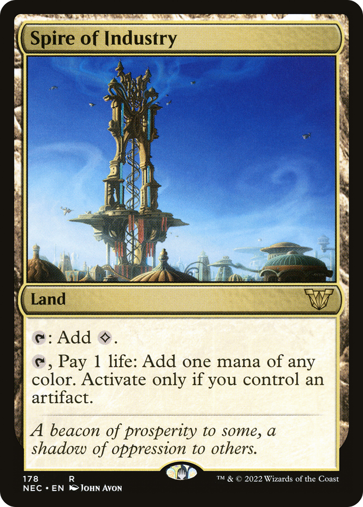 Spire of Industry [Kamigawa: Neon Dynasty Commander]