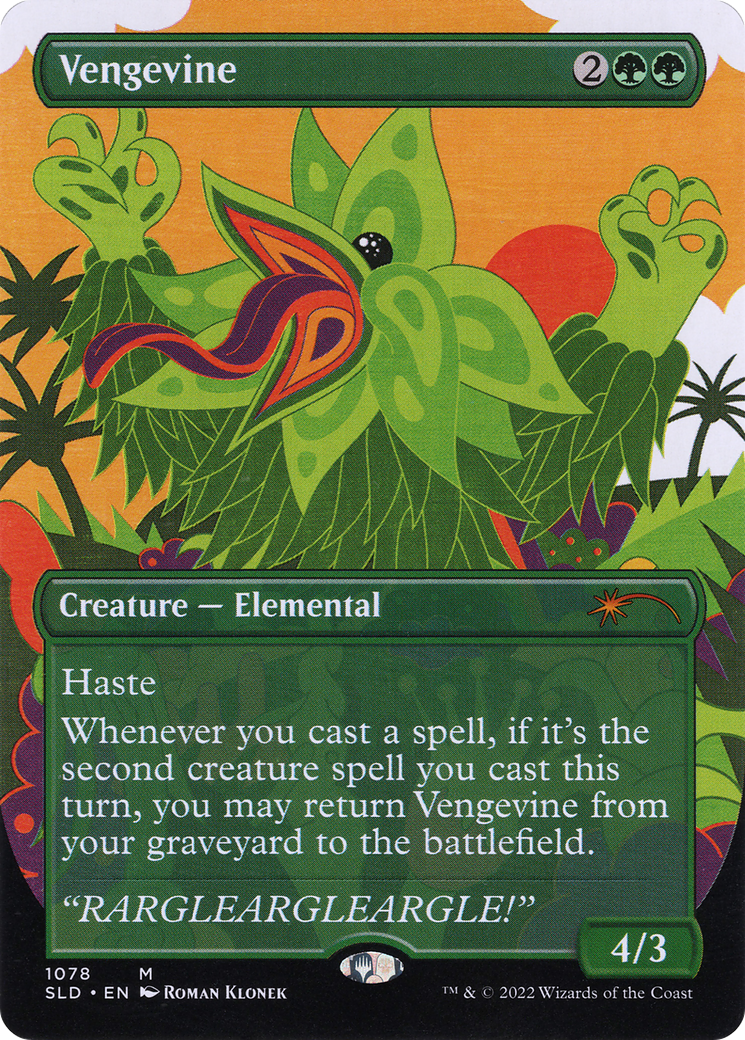 Vengevine [Secret Lair Drop] (Borderless)