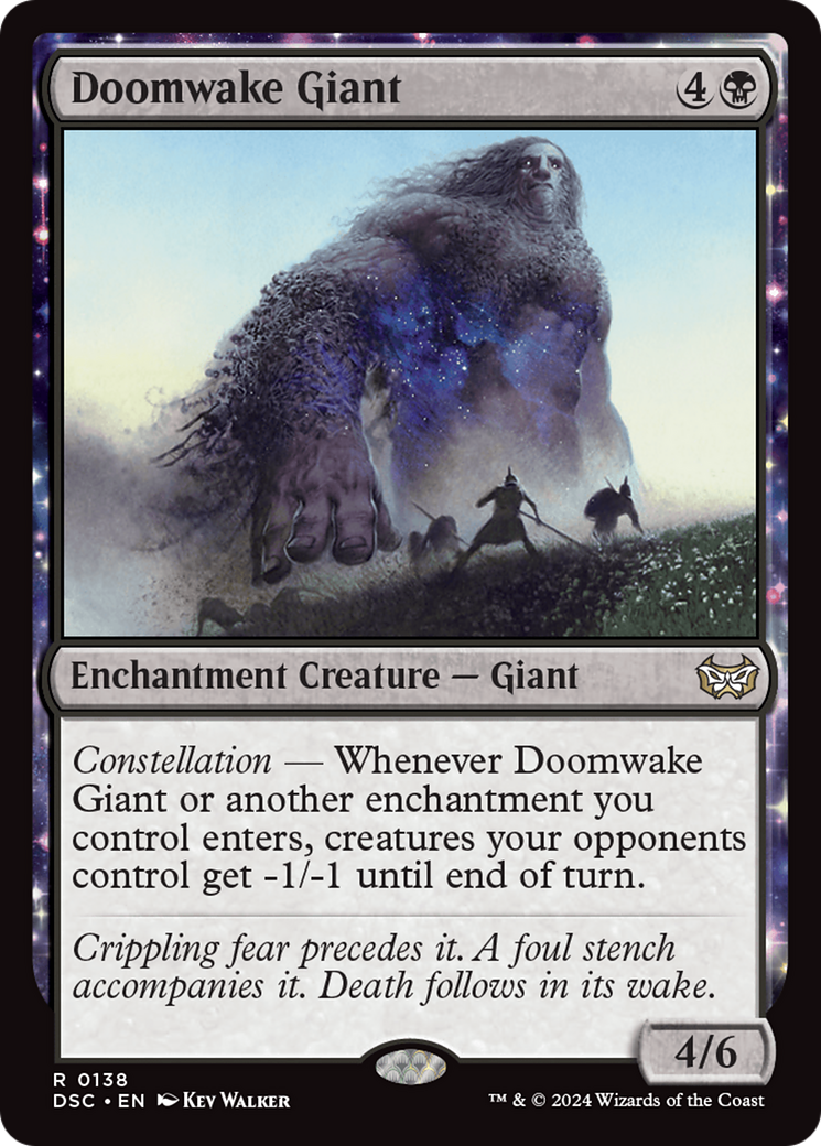 Doomwake Giant: (enchantment) [Duskmourn: House of Horror Commander]