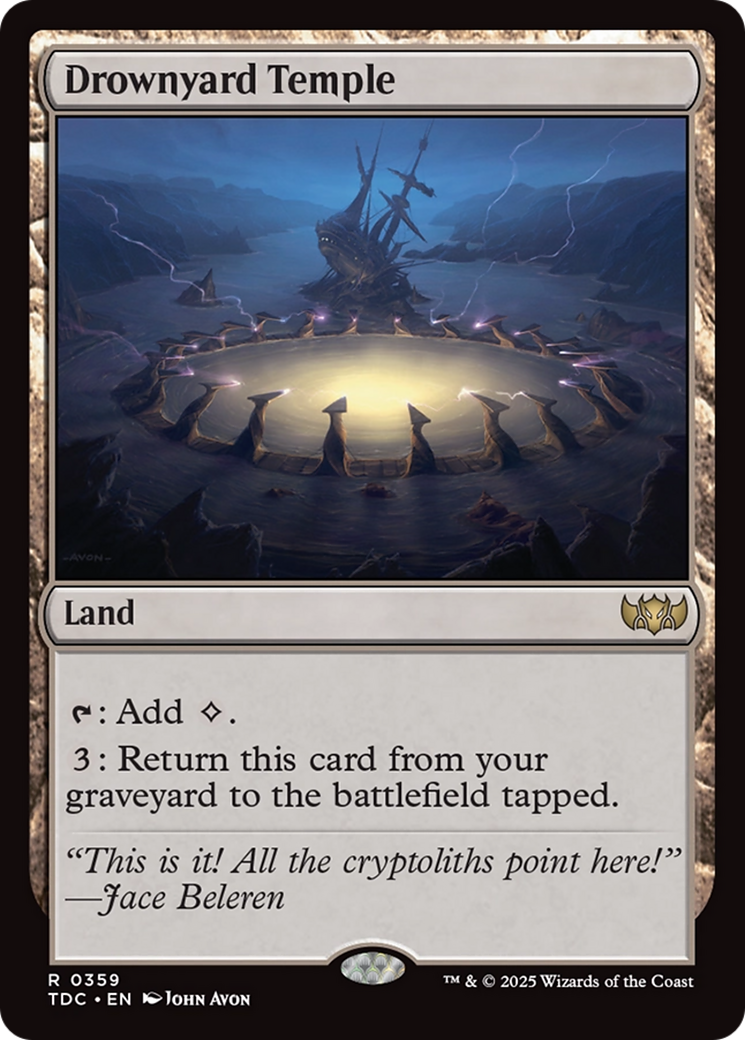 Drownyard Temple [Commander: Tarkir: Dragonstorm]