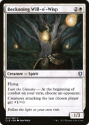 Beckoning Will-o'-Wisp - Commander Legends: Battle for Baldur's Gate