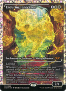 Enduring Innocence (Showcase) (Fracture Foil) [Duskmourn: House of Horror]: (Showcase) Foil