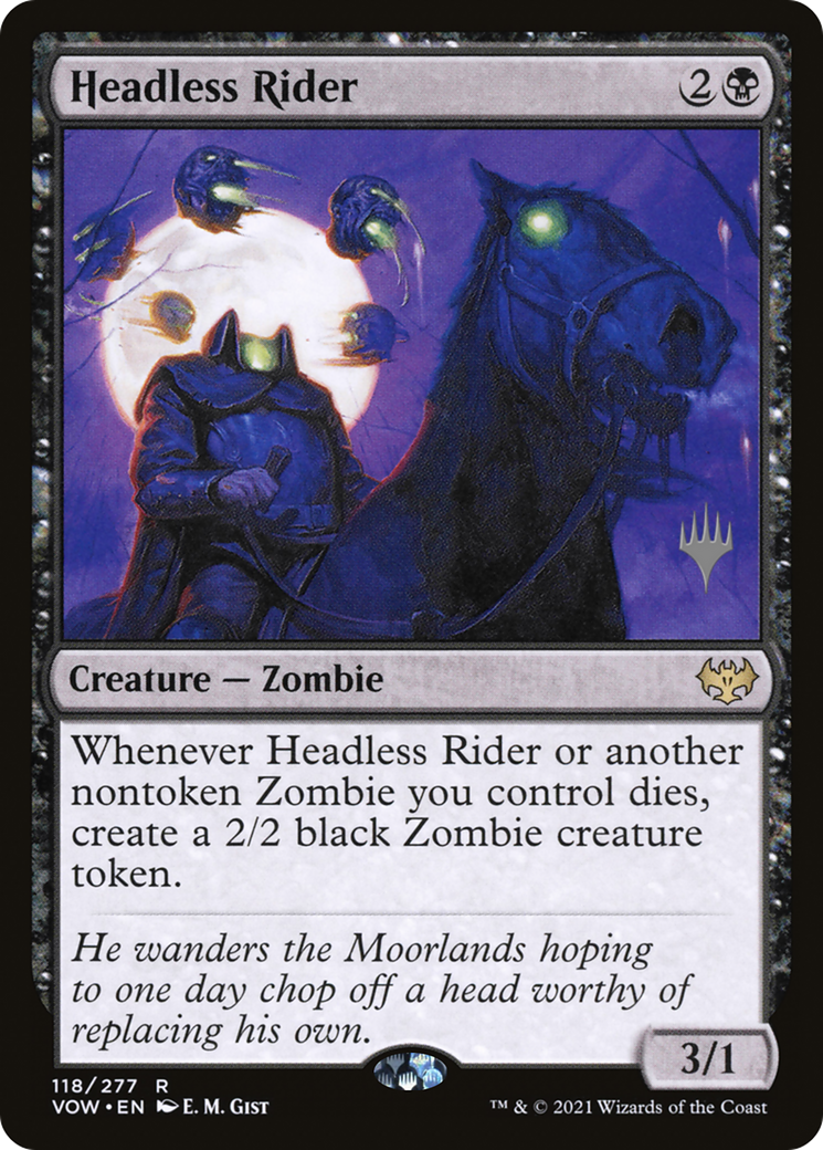 Headless Rider [Innistrad: Crimson Vow Promos]