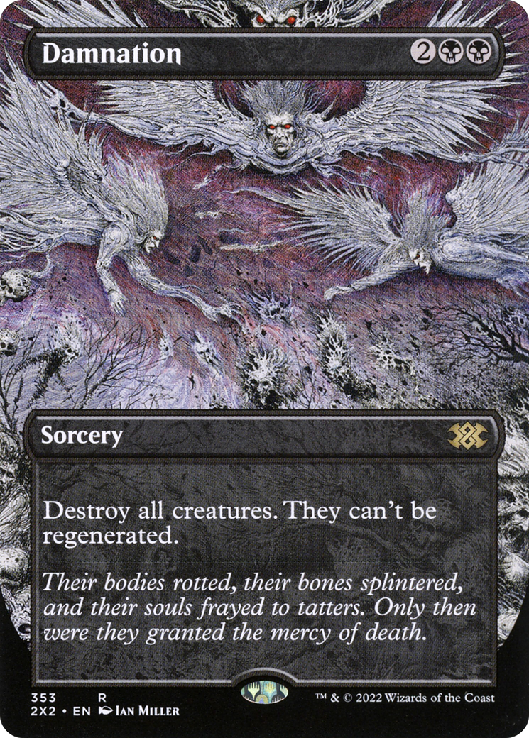 Damnation (Borderless) [Double Masters 2022]