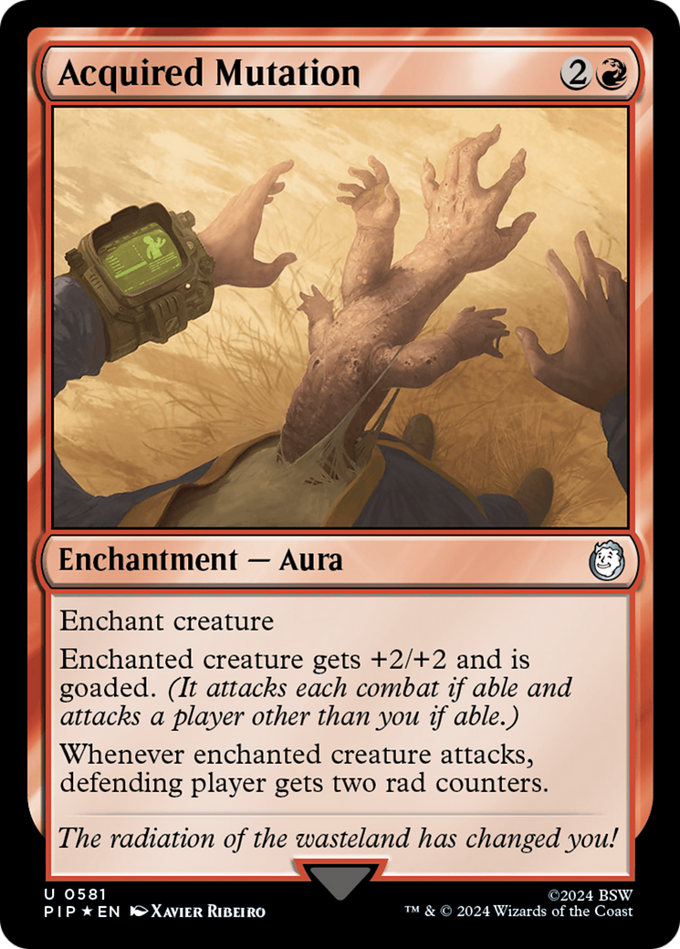 Acquired Mutation (Surge Foil) - Fallout Foil