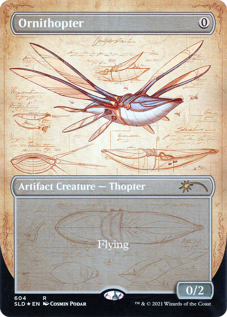 Ornithopter [Secret Lair Drop] (Borderless) Foil